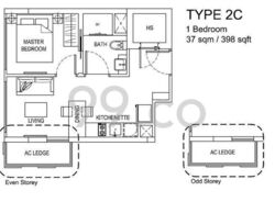 The Hillford (D21), Apartment #408886771